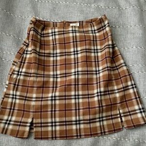 PACSUN Plaid Cara Skirt